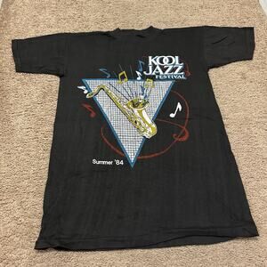 Kool Jazz Festival Atlanta Summer 1984 T Shirt Size Small 10th Anni RARE